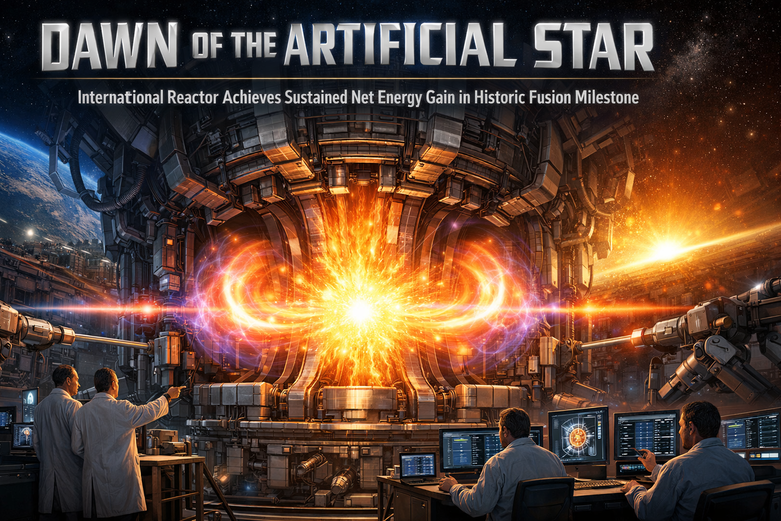 Dawn of the Artificial Star: International Reactor Achieves Sustained Net Energy Gain in Historic Fusion Milestone