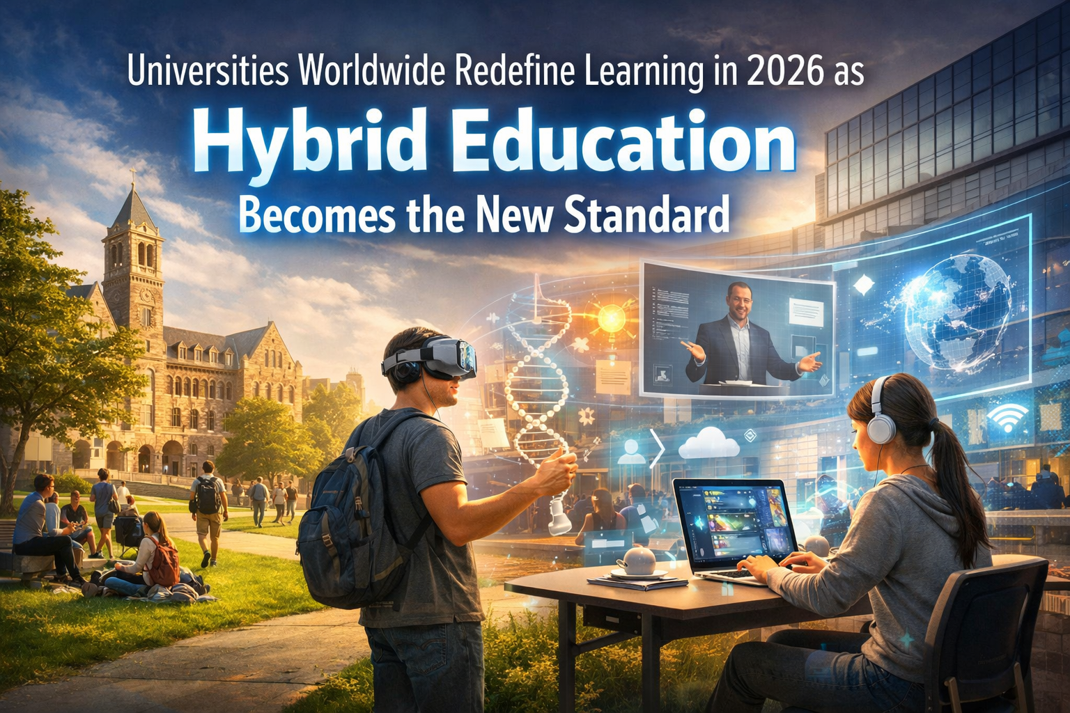 Universities Worldwide Redefine Learning in 2026 as Hybrid Education Becomes the New Standard