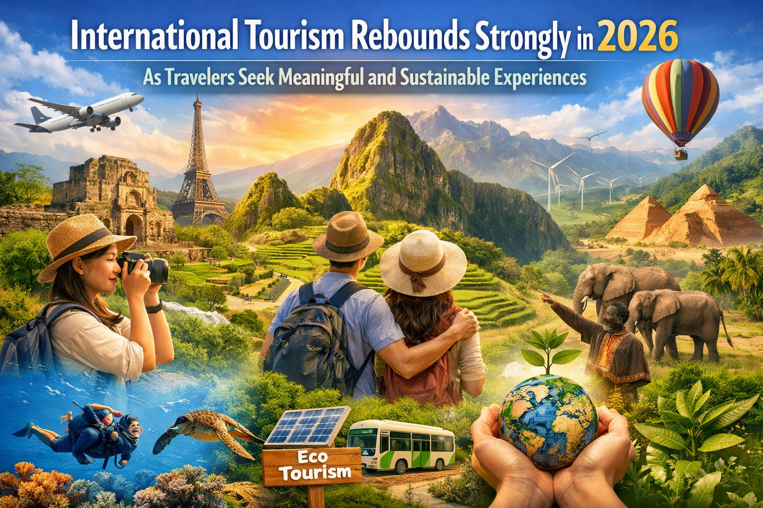 International Tourism Rebounds Strongly in 2026 as Travelers Seek Meaningful and Sustainable Experiences