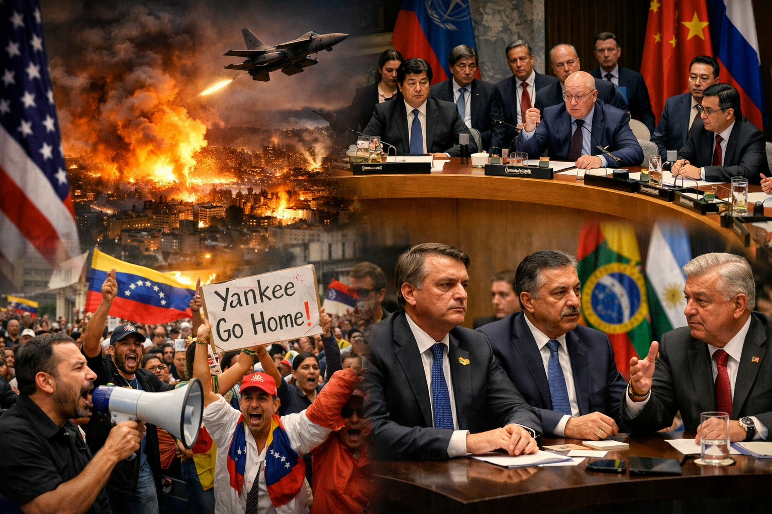 Global Reaction Intensifies After U.S. Military Strikes in Venezuela – Diplomatic Fallout and Regional Concerns