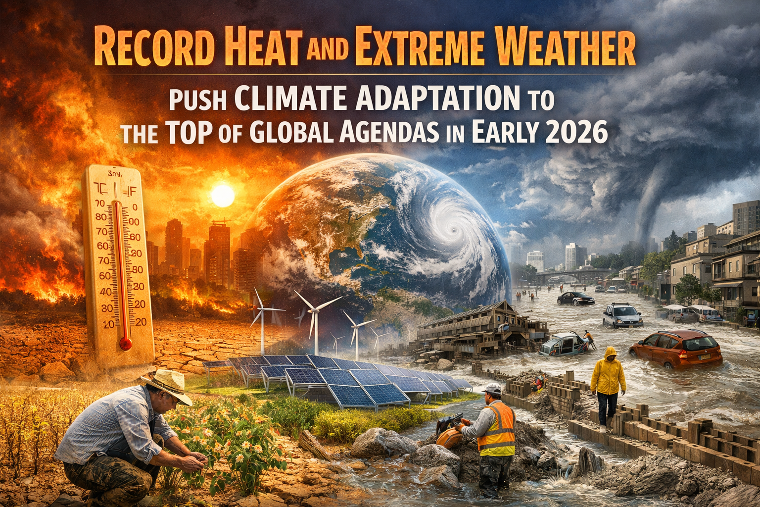 Record Heat and Extreme Weather Push Climate Adaptation to the Top of Global Agendas in Early 2026