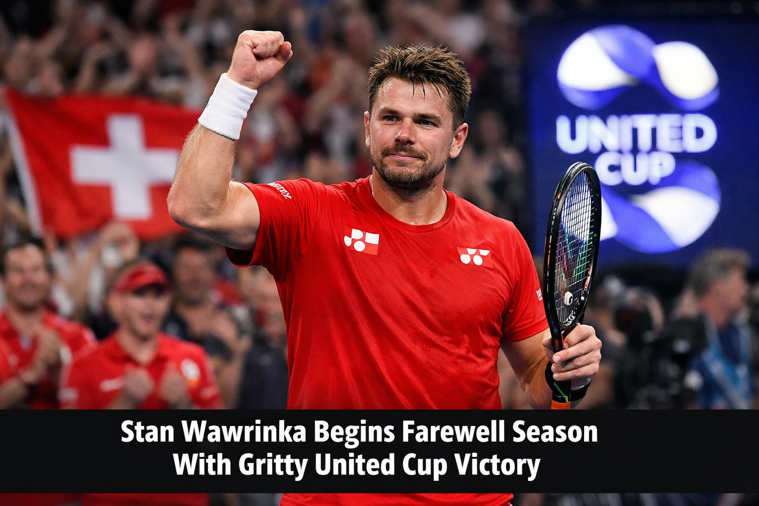Stan Wawrinka Begins Farewell Season With Gritty United Cup Victory